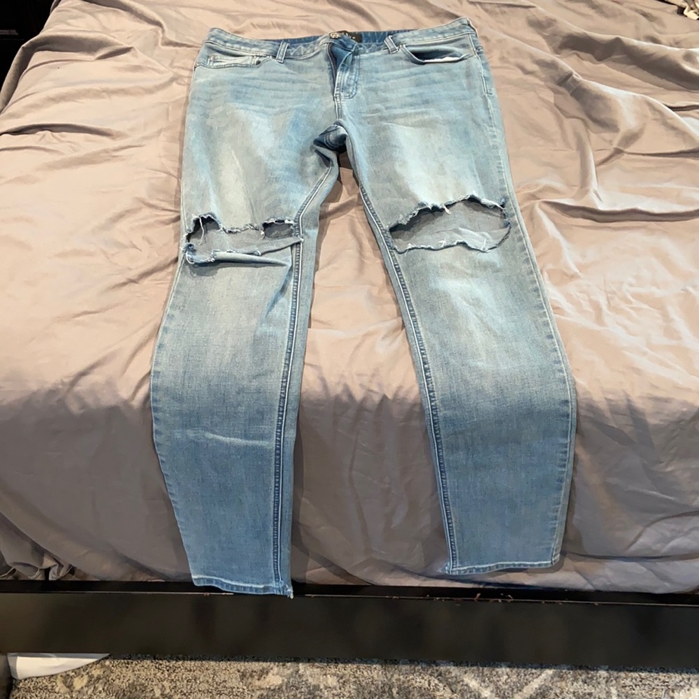 Pacsun Stacked Skinny Jeans Size 34x32